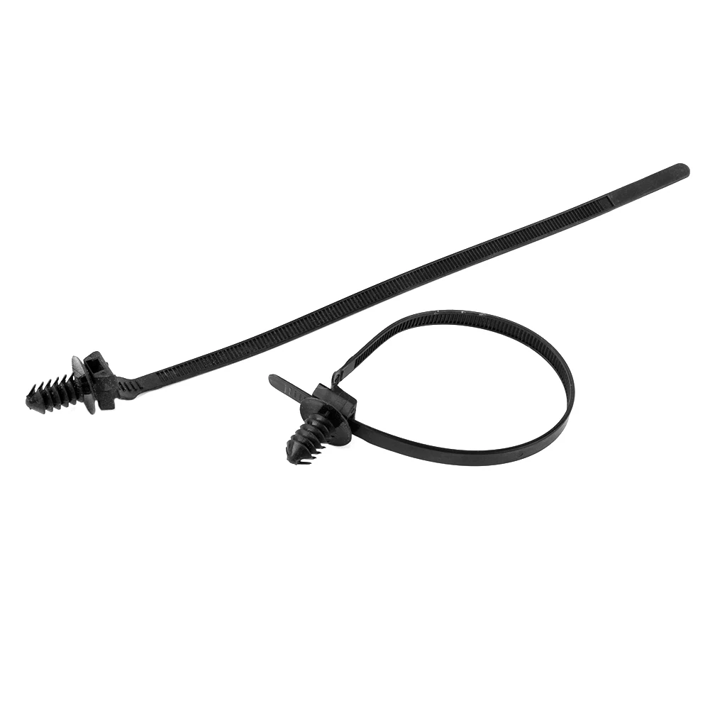 

Tie Wire Bands Car Mixed Cable Bundled Fastener Zip Clip Black Nylon 100pcs/Set Stock 2018 Newest Latest Durable