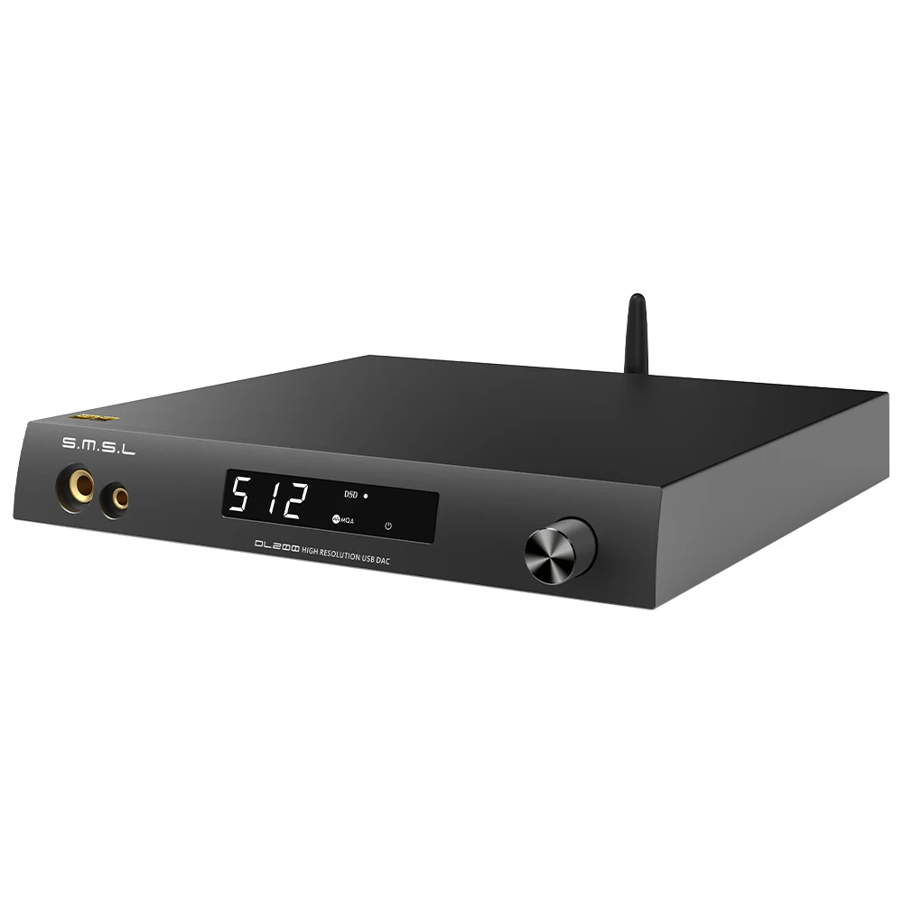 SMSL DL200 オーディオ DAC & ヘッドフォンアンプ MQA-CD ES9039Q2M 