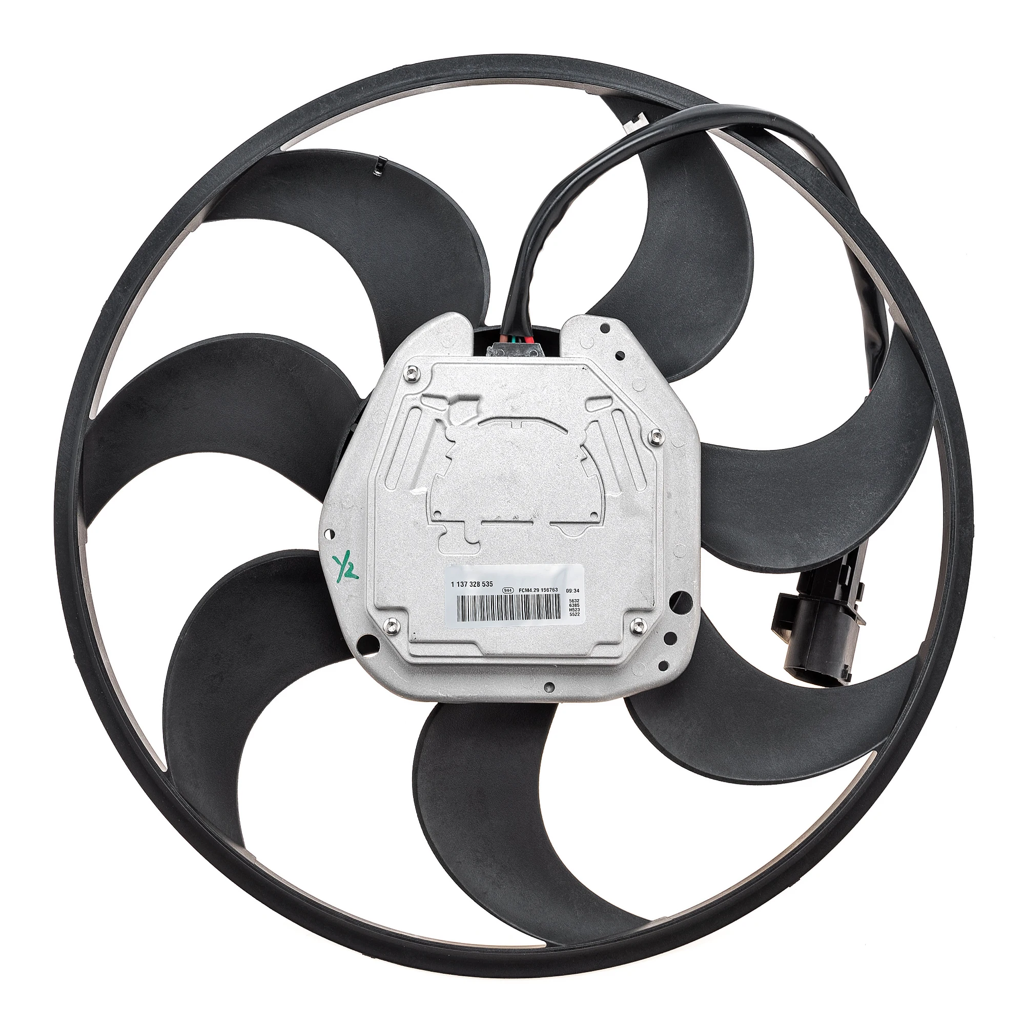 確認4です Parts# 1TD959455 3C0959455F Electronic fan 1pc/pack HUUUGE-PARRRT