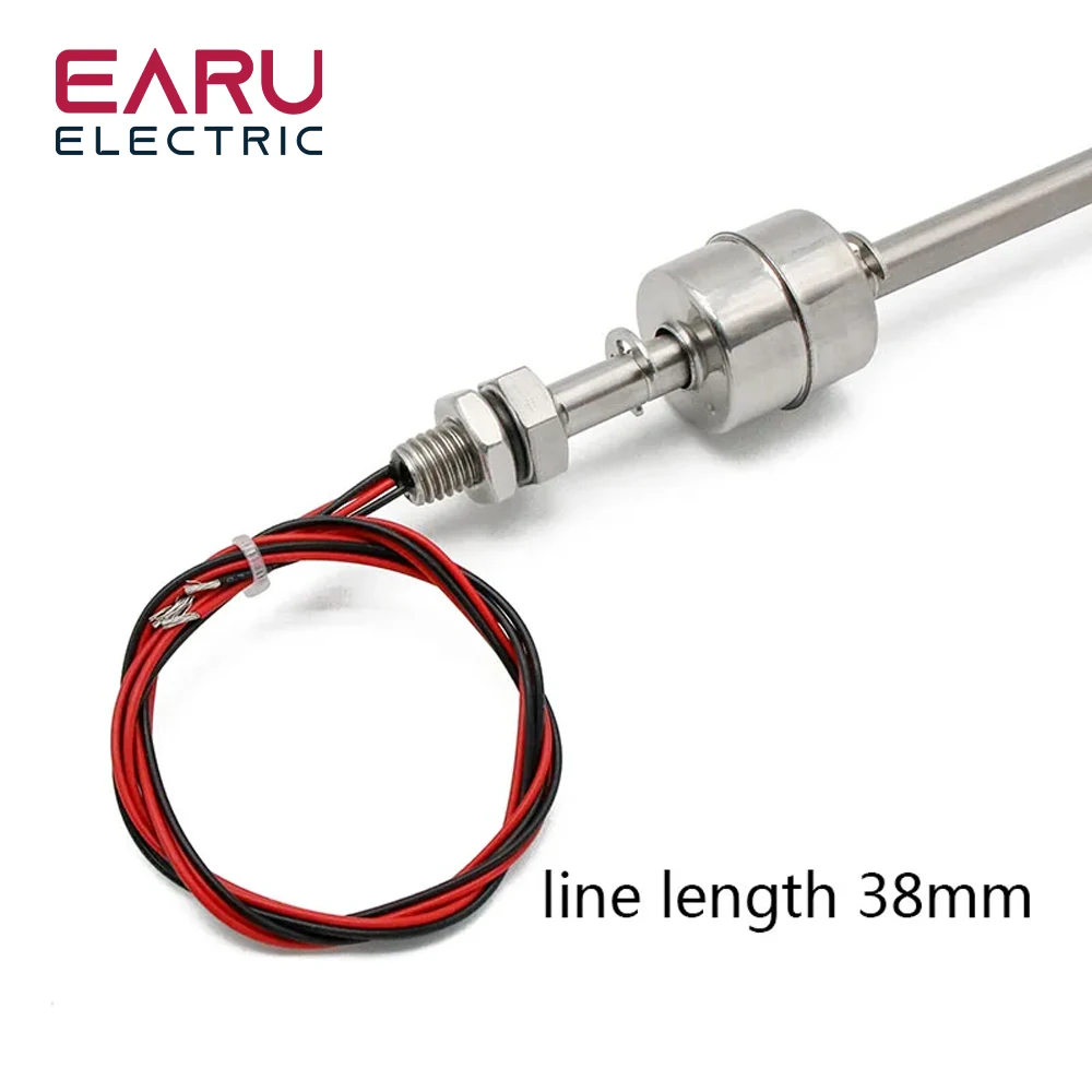 Stainless Steel Float Switch Tank Liquid Water Level Sensor Double Ball Float Sw
