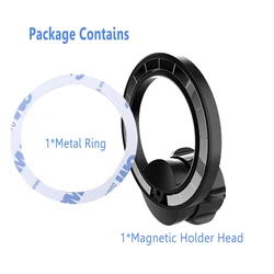 Magnetic 360° Adjustable Mobile Phone Holder with 17mm Ball Head (Model 1)