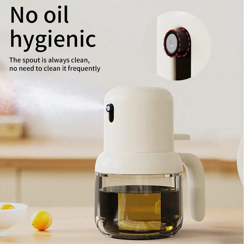 

180ml Oil Dispenser Bottle Glass Kitchen Spray Oil Sprayer BBQ Picnic Baking CooKing Olive Oil Sprayer Vinegar Soy Sauce Bottle