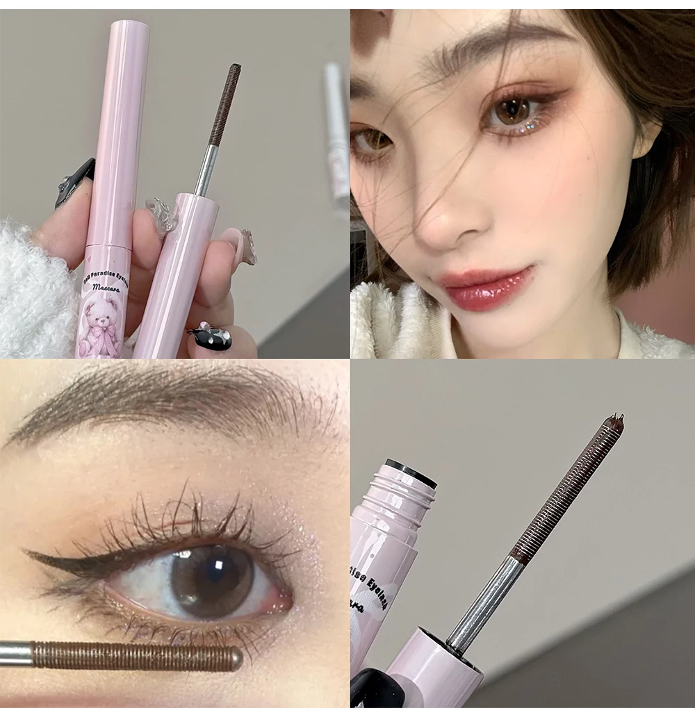 Waterproof Lengthening Mascara For Silky Long Lasting Black Lashes_voghion.com