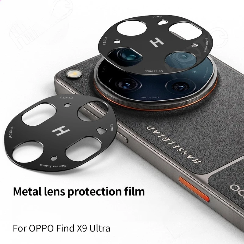 Aluminum Metal Rear Camera Protectors with Hollow Lens Ring Film