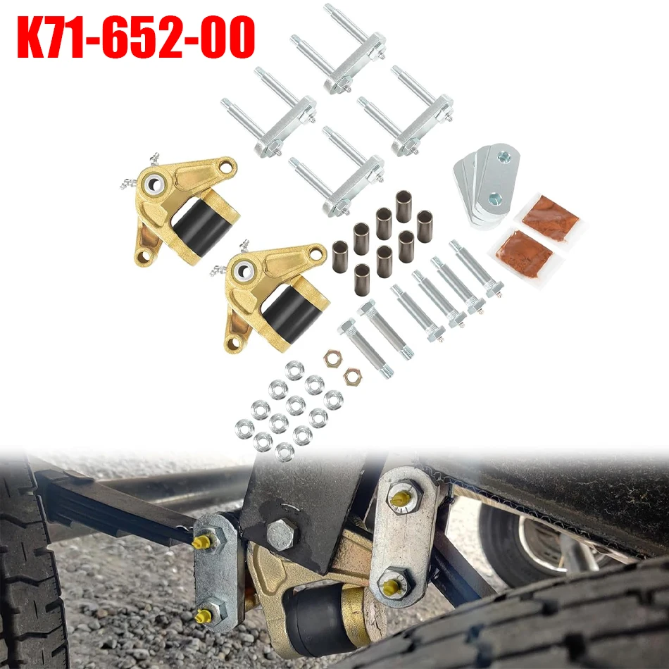 Sostituzione Kit Tandem Completo Tm K71-652-00 Per Kit Sospensione Rimorchio Tandem Flex E-Z Molle A Doppio Occhio
