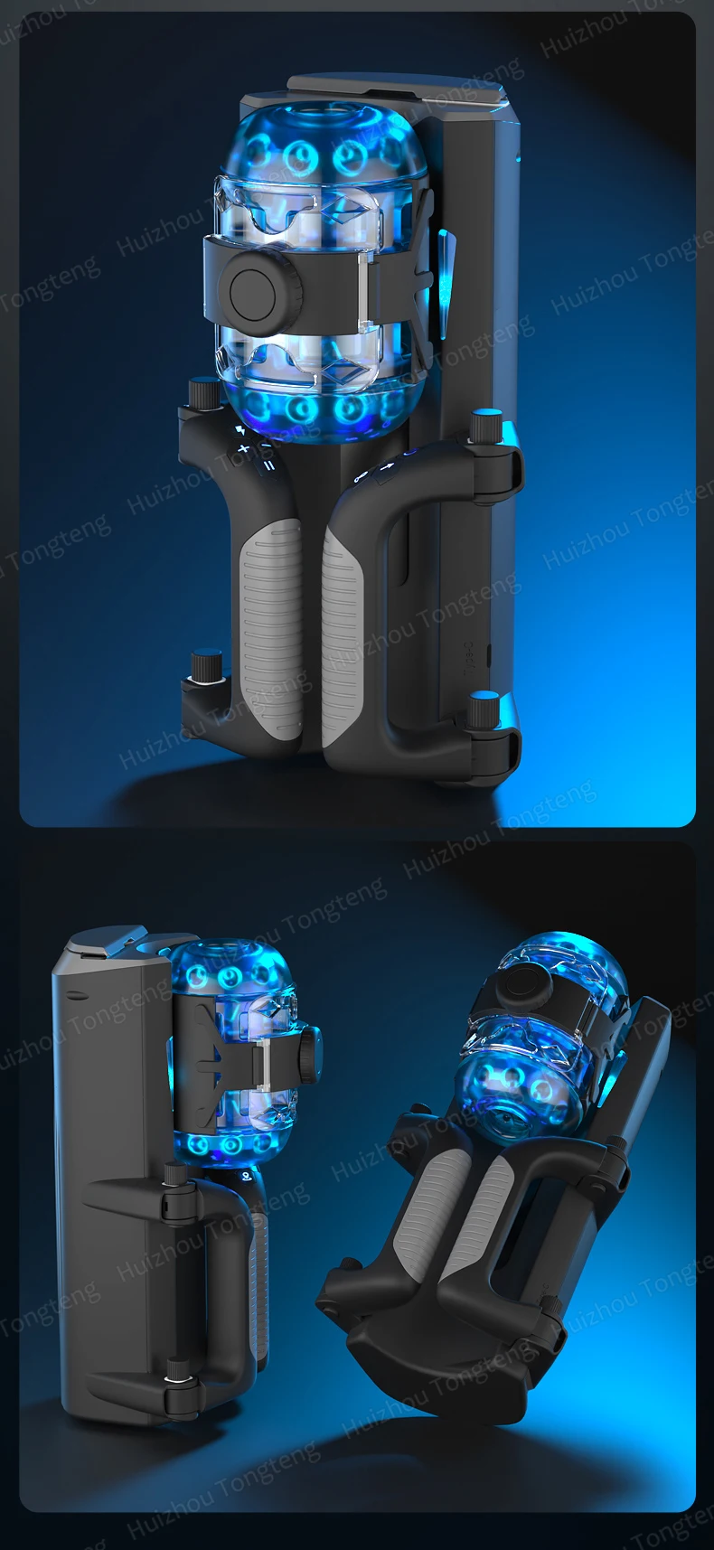 HeartCaptor Electric Male Masturbator Cup Automatic Telescopic Thrusting Handsfree Adult Toy - Details 24