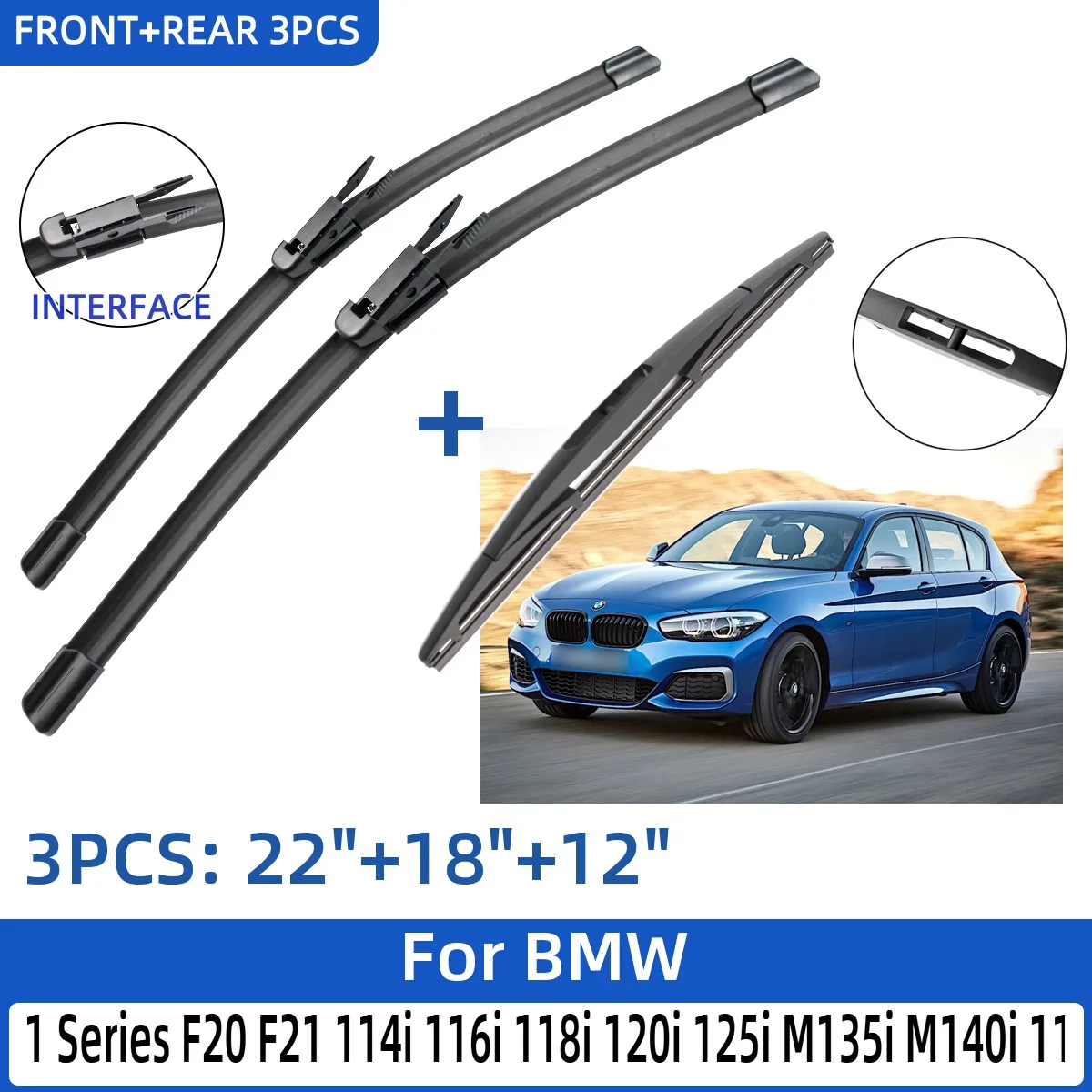 ForBMW1SeriesF20F21114i116i118i120i125iM135iM140i116d118d