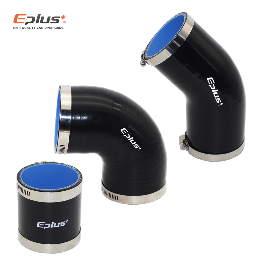 Silicone Hose 0&deg; 45&deg; 90&deg; Connector Reducer Pipe Adapter High Temperature Resistance Universal silica gel