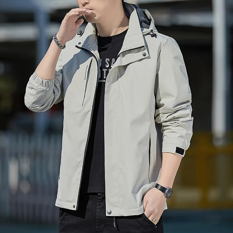 Mannelijke Waterdichte Jas Heren Lente Sportkleding Outdoor Warm Winddicht  Casual Jack Mannen Sport Jassen Nieuwe Trend Jassen Kleding| | - AliExpress