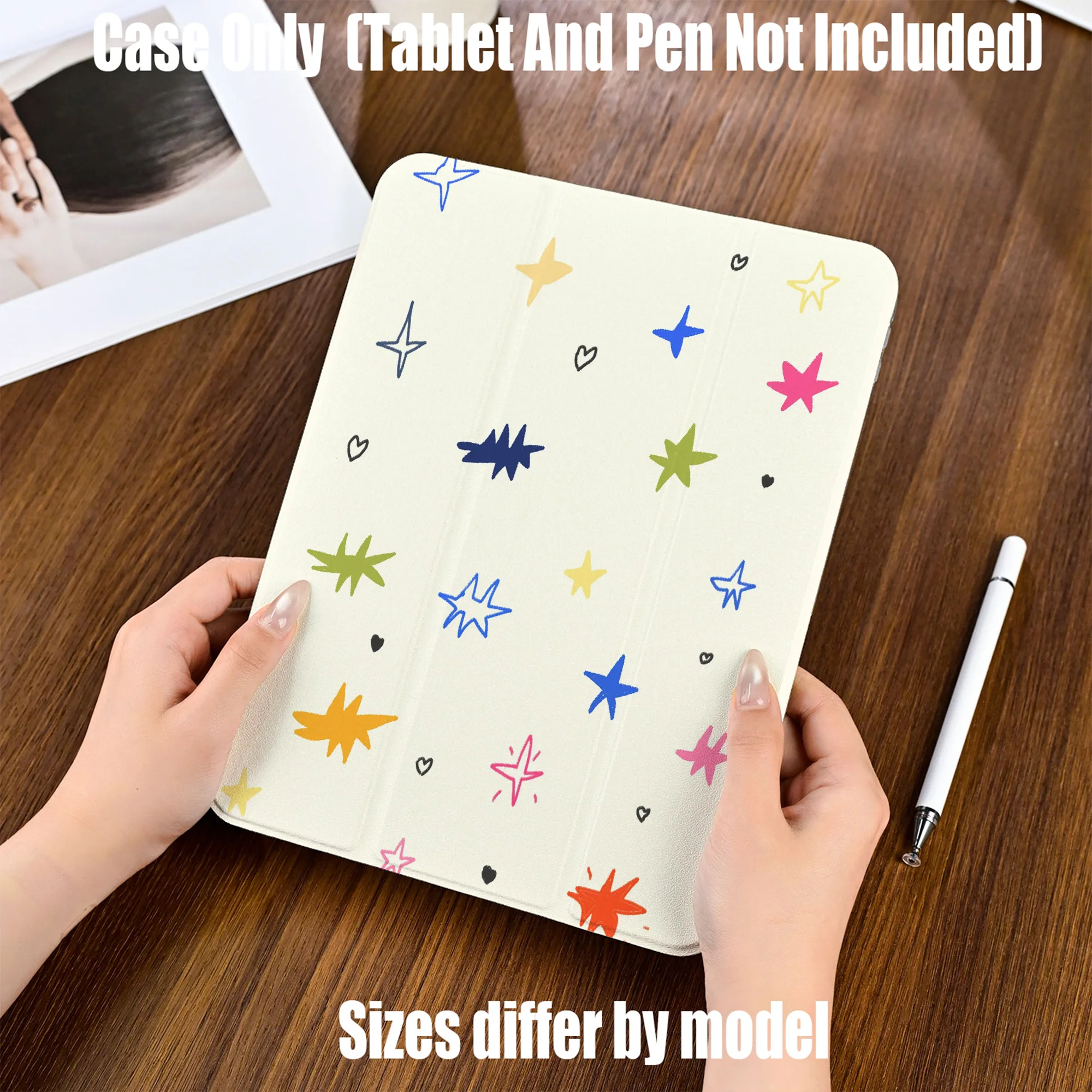 Premium TPU Tablet Case - Slim, Shockproof, Lightweight & Durable Protective Cover
