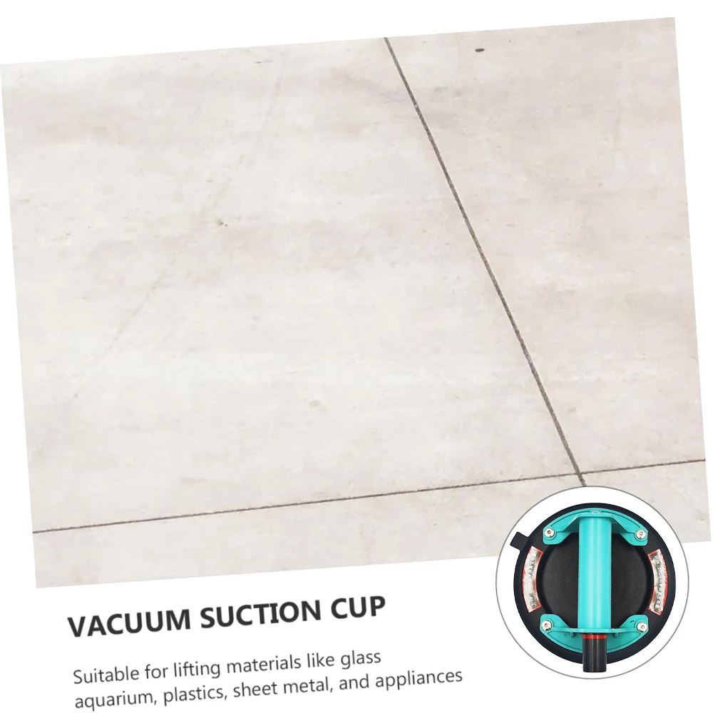 Heavy-duty hand pump suction cup 8 "200KG vacuum suction cup Powerful lifting magnet handling tool