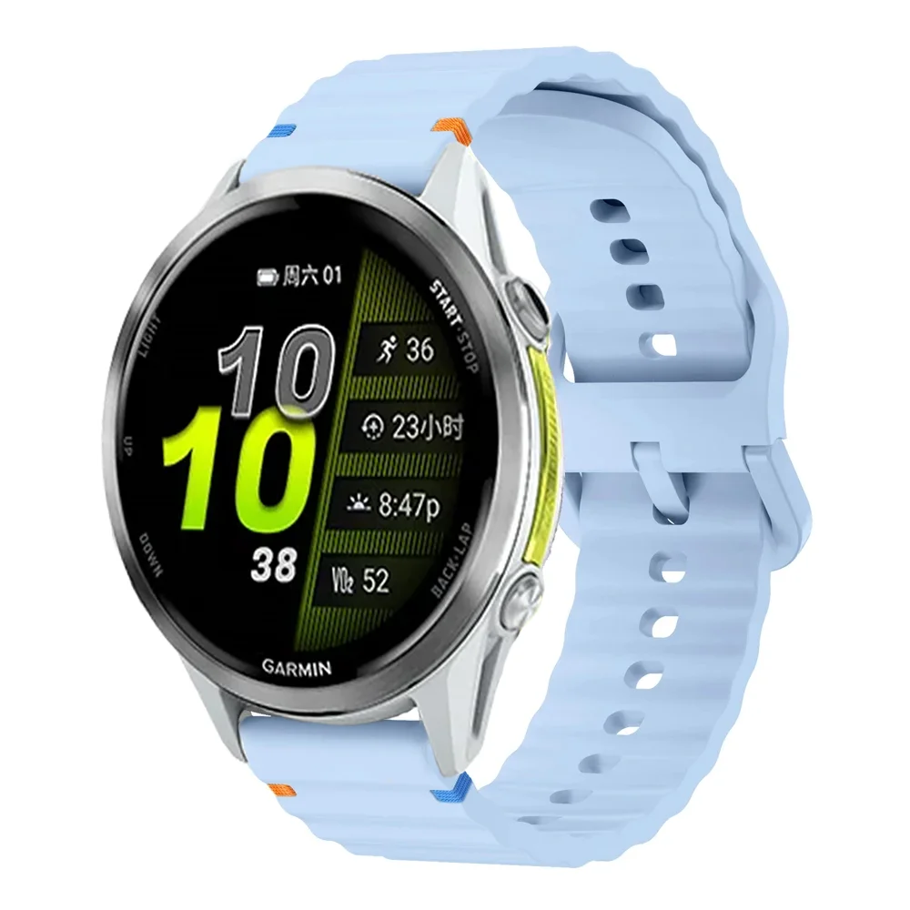 Versatile Silicone Sports Watch Strap - Available in Multiple Sizes