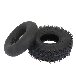 Durable 10 - Inch Pneumatic Tire with Inner Tube for Electric and Utility Vehicles (WHITE)