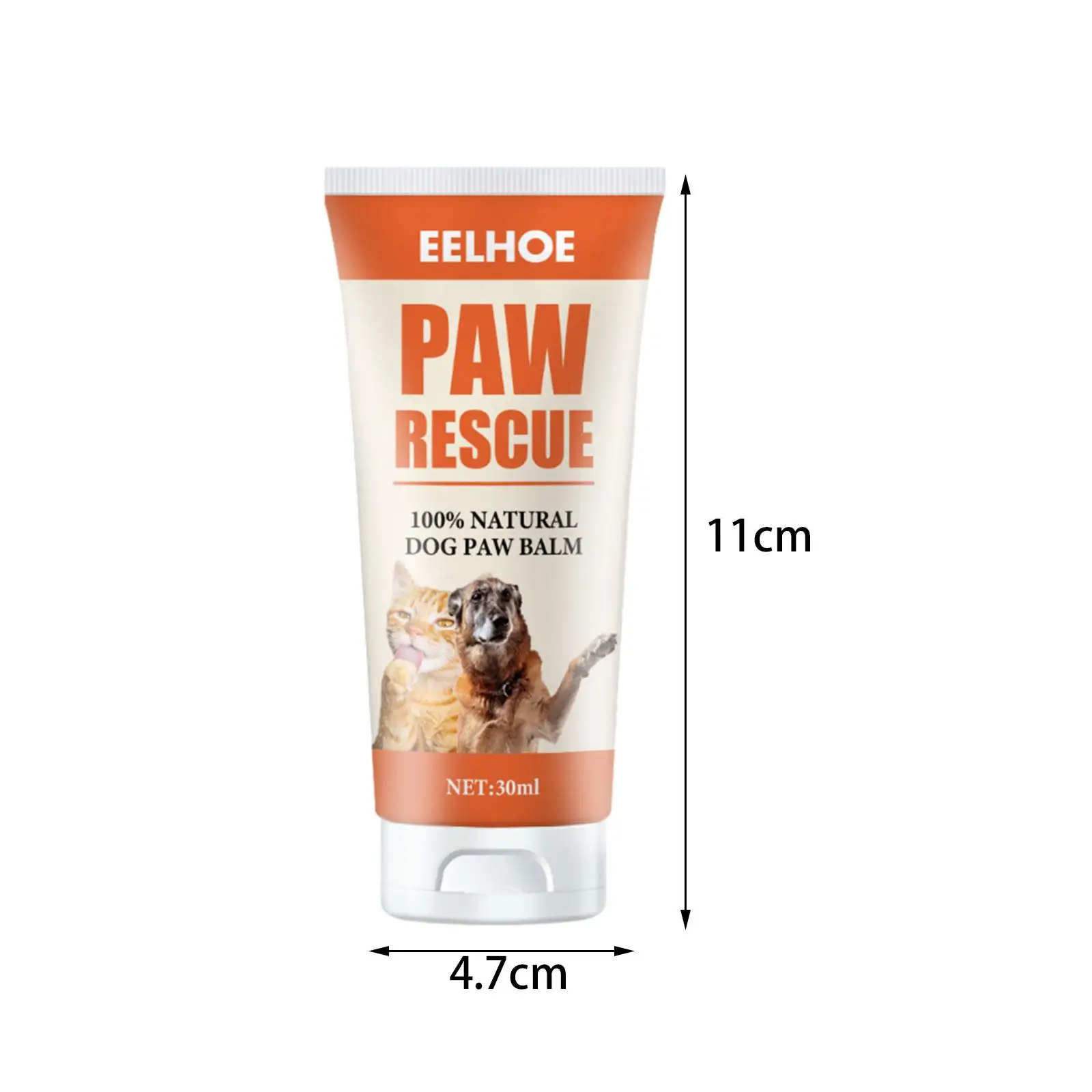 Pets Paw Cream Moisturizer 30G Repairs Dry and Cracked Paws Effective Soothing Dogs Claw Care Cream for All Seasons Cat Paws