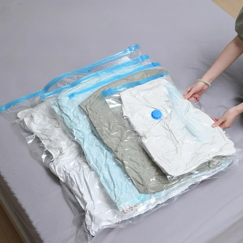 Vacuum Compression Bag Three-dimensional Quilt Clothes Travel Business Trip Vacuum Storage Bag