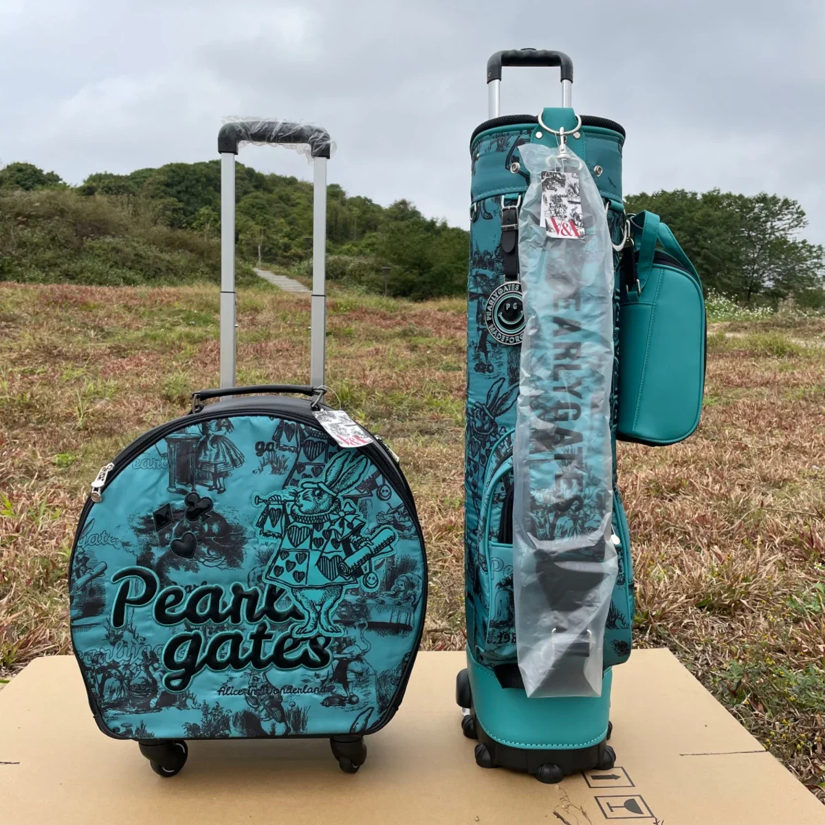 

New Golf Bag Golf Club Caddy Bags Fashionable Sports Wheeled Golf Clothing Bag 골프용품