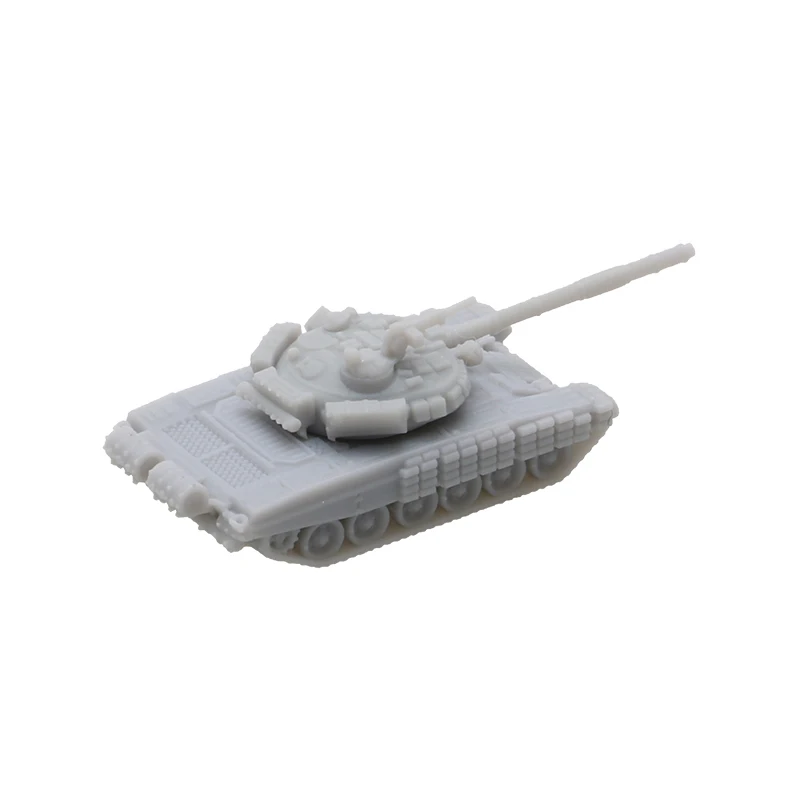 

20PCS 1/2000 700 400 350 Scale Russian T-72BV Main Battle Tanks Model Length 4/15/26.2/30mm Uncolored Resin Tank DIY Decoration