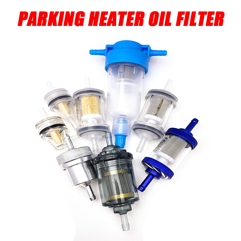 8 Type Universal Air Diesel Filter Parking Heater Parts Replacement Fuel Oil Filter Fit Truck Bus Caravan Boat Auto Trailers