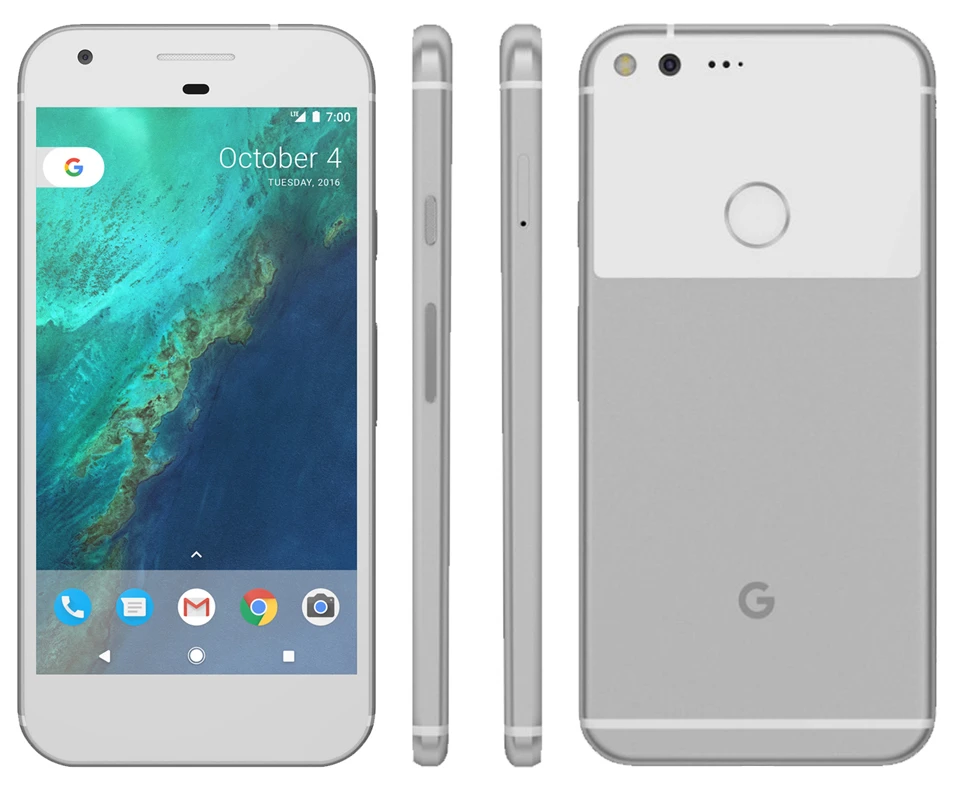 Nfc esim Google Pixel XL smartphone 5.5' inch 1440 x 2560 pixels screen 4GB RAM 128GB ROM Mobile Phone original unlocked refurbished iphone