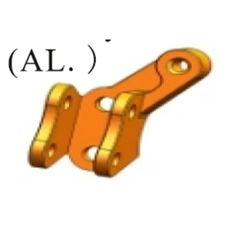 

RGT Spare Parts P860006 Sway Bar Lower Mount (AL.) For 1/10 All-terrain Off-road Rock Crawler Climbing Vehicle EX86010-CJ