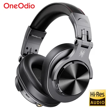 Oneodio Fusion A70 Bluetooth 5.2 Headphones Hi-Res Audio Over Ear Wireless Headset Professional Studio Monitor DJ Headphones 72H 1