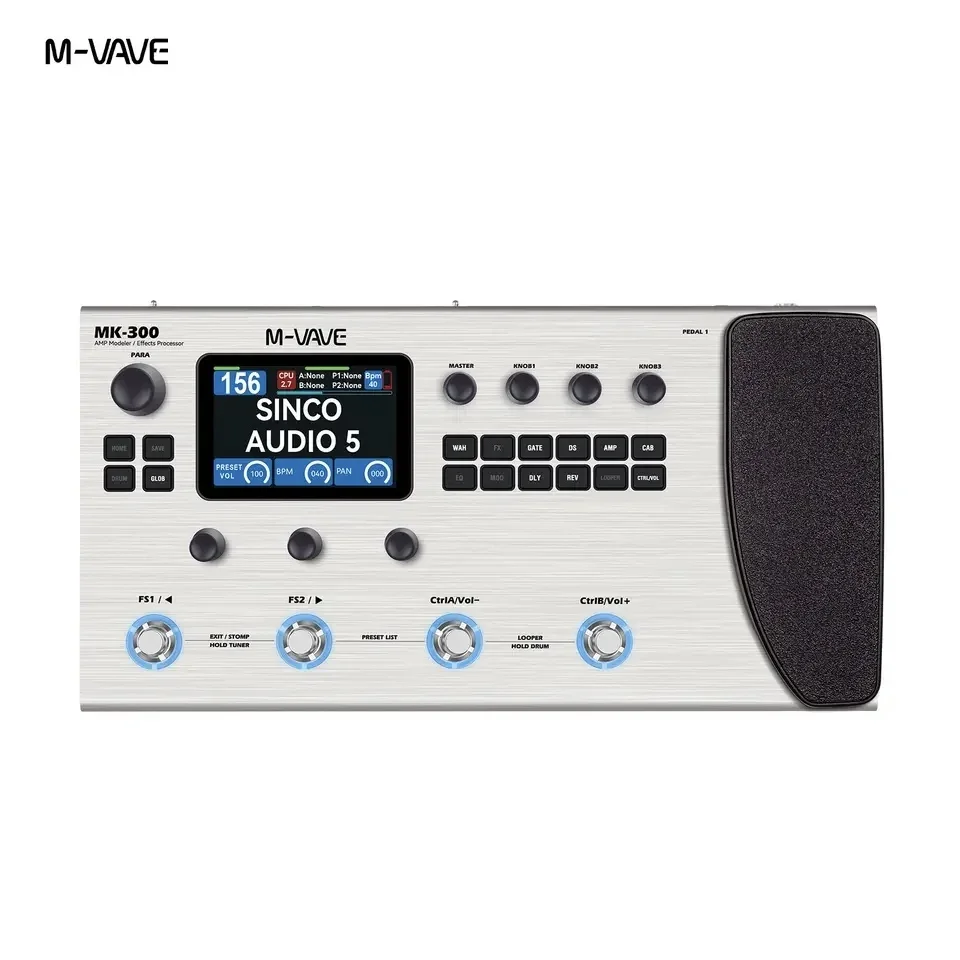 ギター M-VAVE MK-300 M-VAVE MK-300 Guitar Multi-Effect Processor | ANN Neural