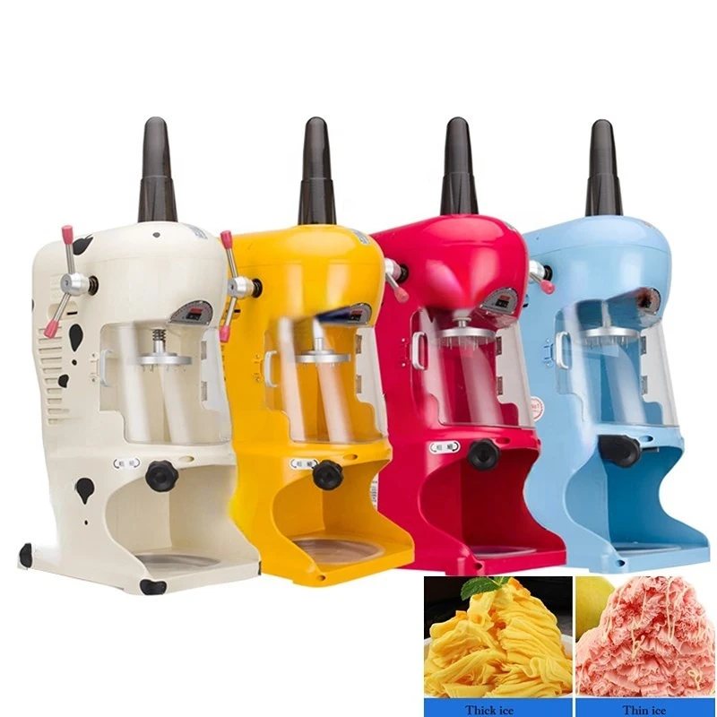 

Electric Shaved Ice Machine Ice Shaver Crusher Snow Cones Maker Ice Floss Machine