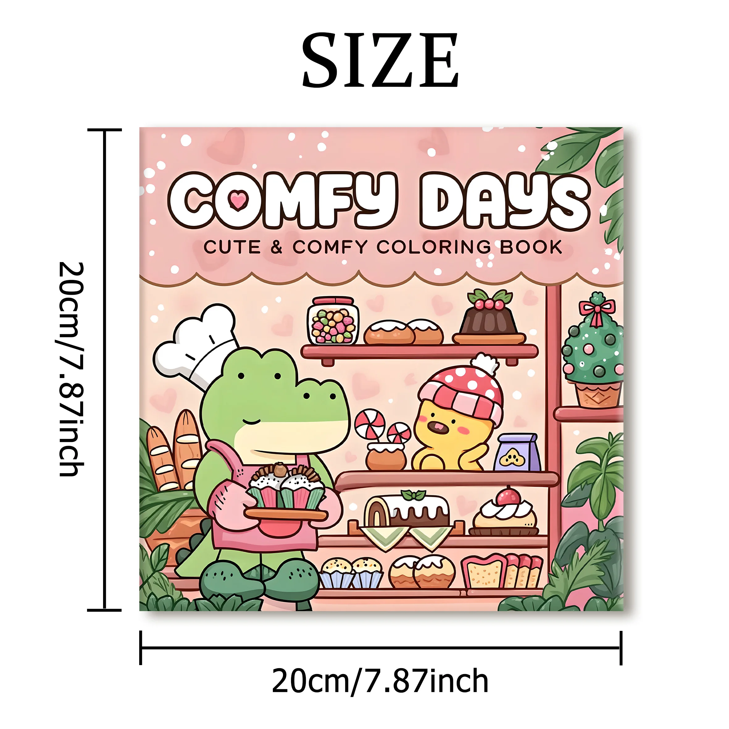 COMFY DAYS Bold-easy Patterns Coloring Book for Adults Horror Drawing Book Perfect Gift for Party and Birthday 2
