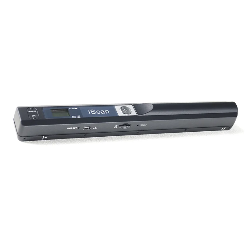 Exquisite-Portable Scanner 900DPI Handheld A4 Document Scanner LCD Display Supports JPG/PDF Formats Ideal For Books & Images