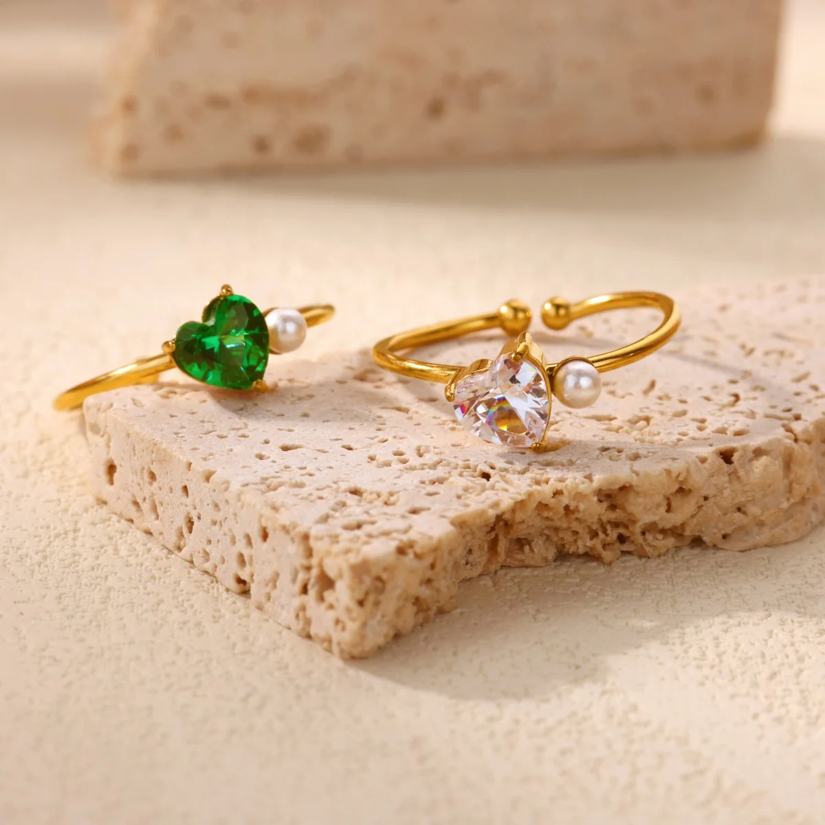 Women Stainless Steel Gold Color