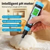 YY-1030 Digital Food PH Meter Thermometer 0.00~14.00 PH Measuring Instrument for Dough Cheese Fruit Meat Milk Soil 2