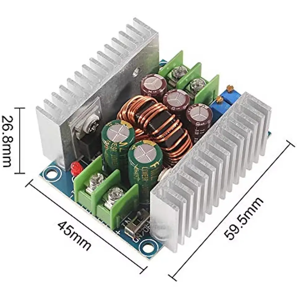 20A 300W CC CV Step Down Module DC 6-40V to 1.2-36V Voltage Regulator Buck Converter Constant Current Power Supply Module image 4