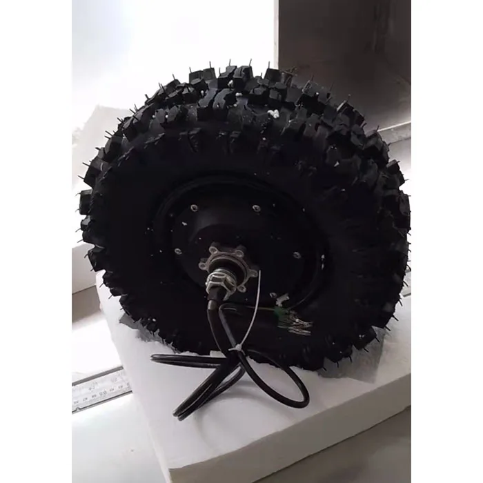 Garden Barrow Motor 13inch 250W/400W/500W Low Speed High Torque DC Brushless Electric Wheelbarrow Motor