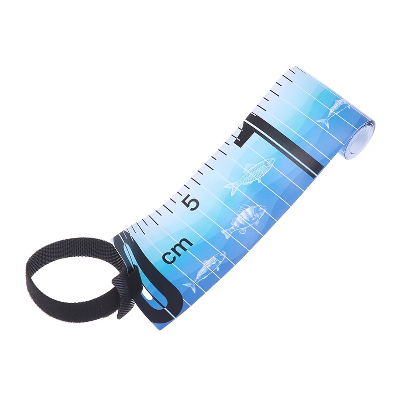 1Pcs 80/90cm Waterproof Fish Measuring Ruler Foldable Fishing Measuring Tape Sticker Fishing Accessories Tackle Tool