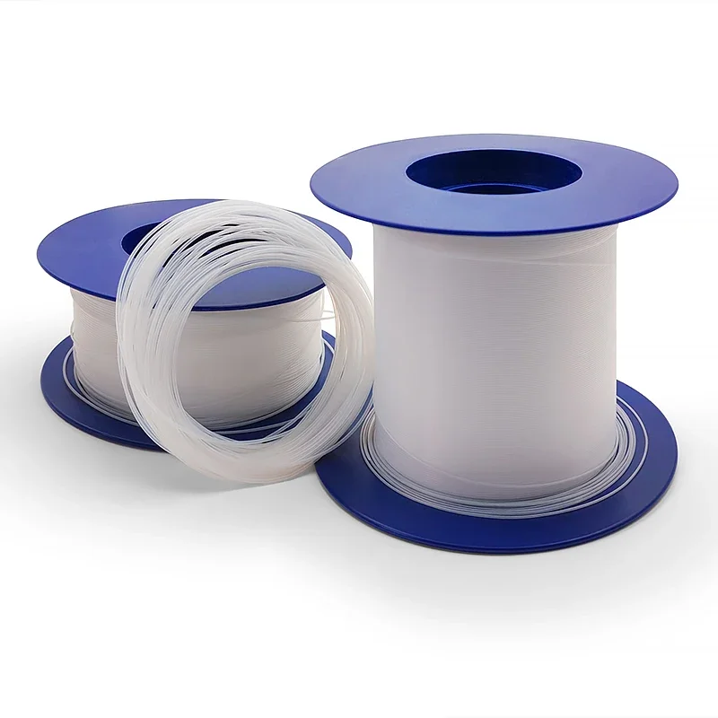 1M PTFE F46 모세관 튜브 ID 0.3-3mm 산업 실험실 유체 전달용 고온 내성 부식 방지 절연 경질 호스