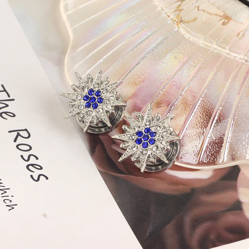 Moon Star Stainless Steel Ear Gauges Flesh Tunnels Piercing Expander Kit 6-16mm 60pcs wholesales body piercing Earrings Tunnels