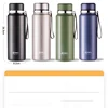 GIANXI 24 Hours Cold Cup Thermos Cup 316 Stainless Steel Hot Coffee Thermos Cup Travel Cup Car Vacuum Thermos Cup Large Capacity 6