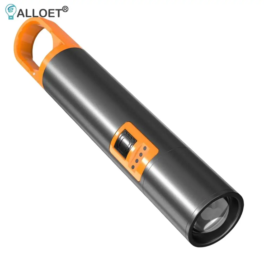 12000mAh Zoom Mini Flashlight Outdoor Camping Travel Hunting Waterproof  Torch Field Emergency Survival Flashlight Lighting Tool - AliExpress