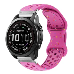 Universal Quick Fit Silicone Strap - Durable Bracelet in Variable Widths - QuickFit 20mm (BarbieS)