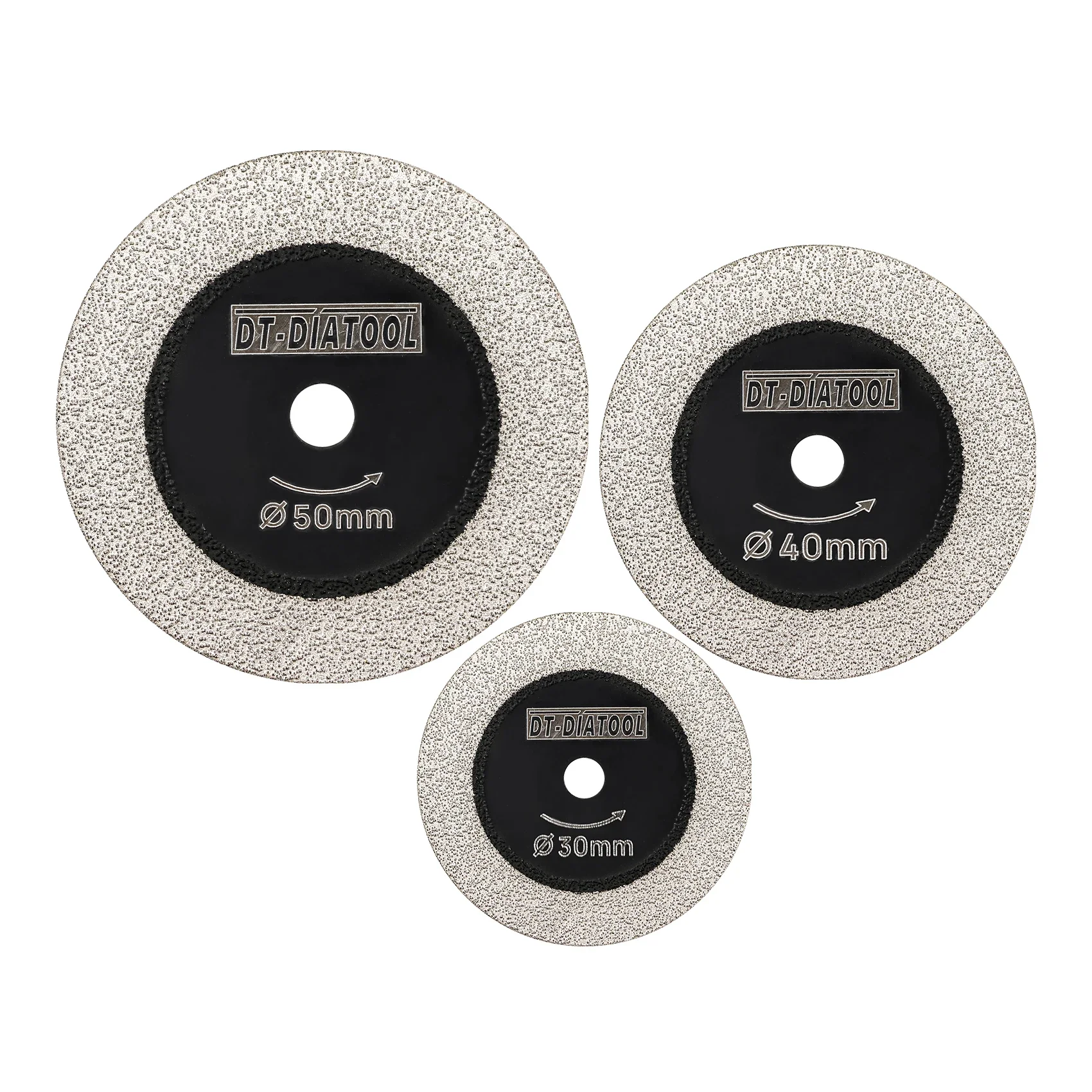 Diamond Mini Saw Blade Set - Premium Glass & Tile Cutting Discs (1/3pcs, 30/40/50mm)