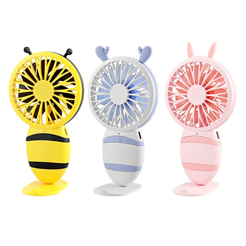 

Handheld Mini Fan, Hand Fan, Portable USB Rechargeable Pocket Fan 350mAh, 3 Wind Modes, for Outdoor, Office, Travel Dropship