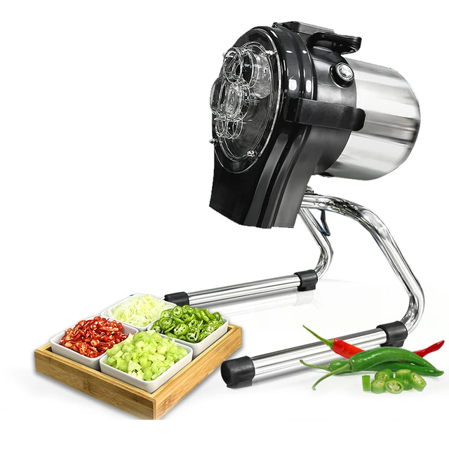 220V Small Green Onion Cutting Machine Multi-function Vegetable Cutter  Ginger Shredder Food Processor - AliExpress