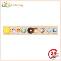 Wooden Puzzle Toy Solar System Model Science Toys Set Montessori Planets Science Educational Puzzle Toys for Kids Gifts 1