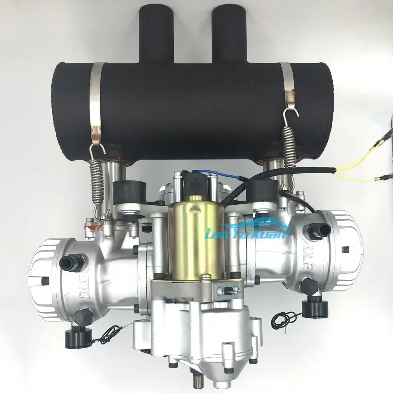 

DLE200H GASOLINE ENGINE WITH A WATER-COOLED TWIN-CYLINDER TWO-STROKE 200CC DISPLACEMENT