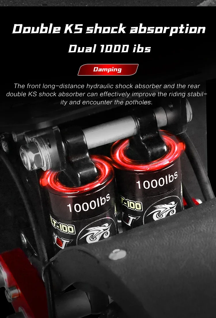 EU shipped Boyueda S4 8000w 60V 43ah maximum speed 85KM/H dual motor adult off-road electric scooter foldable 13 inches S87a003b5ef6a4d338836b48f19c419d8U