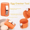 Portable Egg Opening Machine Household Shell Peeling Machine Automatic Kitchen Egg Sheller Kitchen Accessories Quick Egg Beater 5