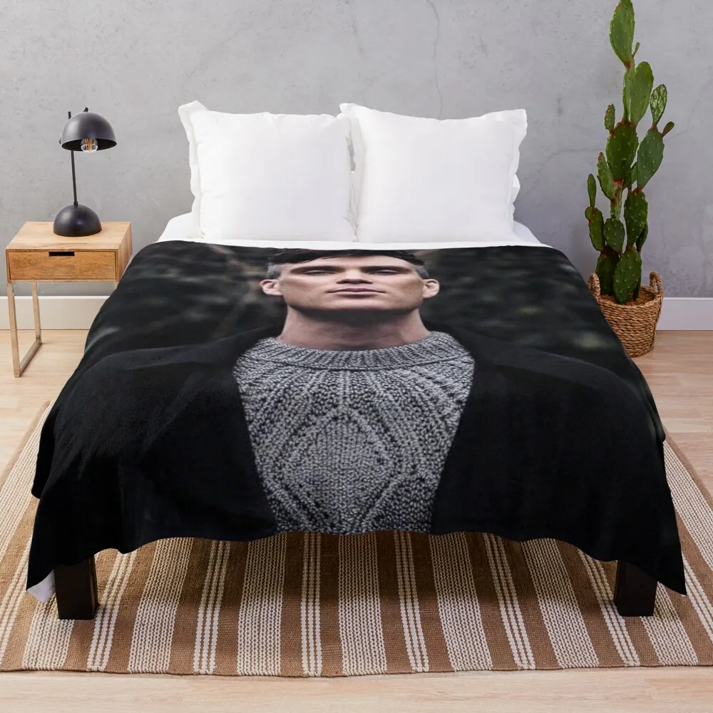 

Cillian Murphy Throw Blanket Custom Blanket blankets and blankets