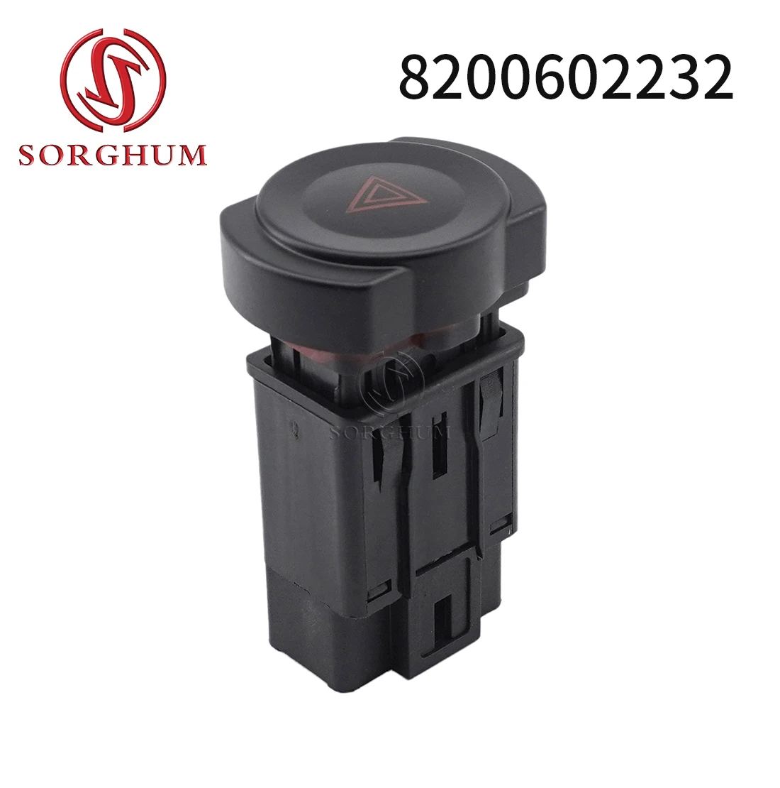 Sorgo 8200602232 Per Renault Aprio Dacia Duster Sandero Auto Power Emergenza Emergenza Avvertimento Flash Light Interruttore A Pulsante Singolo