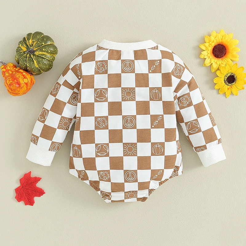 Citgeett Autumn Infant Baby Boys Casual Jumpsuit Long Sleeve