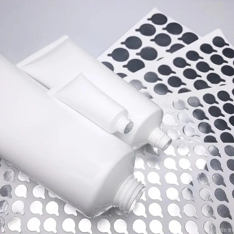 Aluminum Foil Sealing Sticker 9mm To 60mm for Soft Tube Mouth Seal Adhesive Stickers Bottle Stopper 300pcs aluminum foil sealing sticker